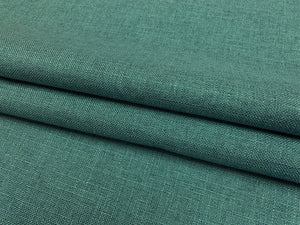 Designer Teal MCM Mid Century Modern Woven Upholstery Fabric