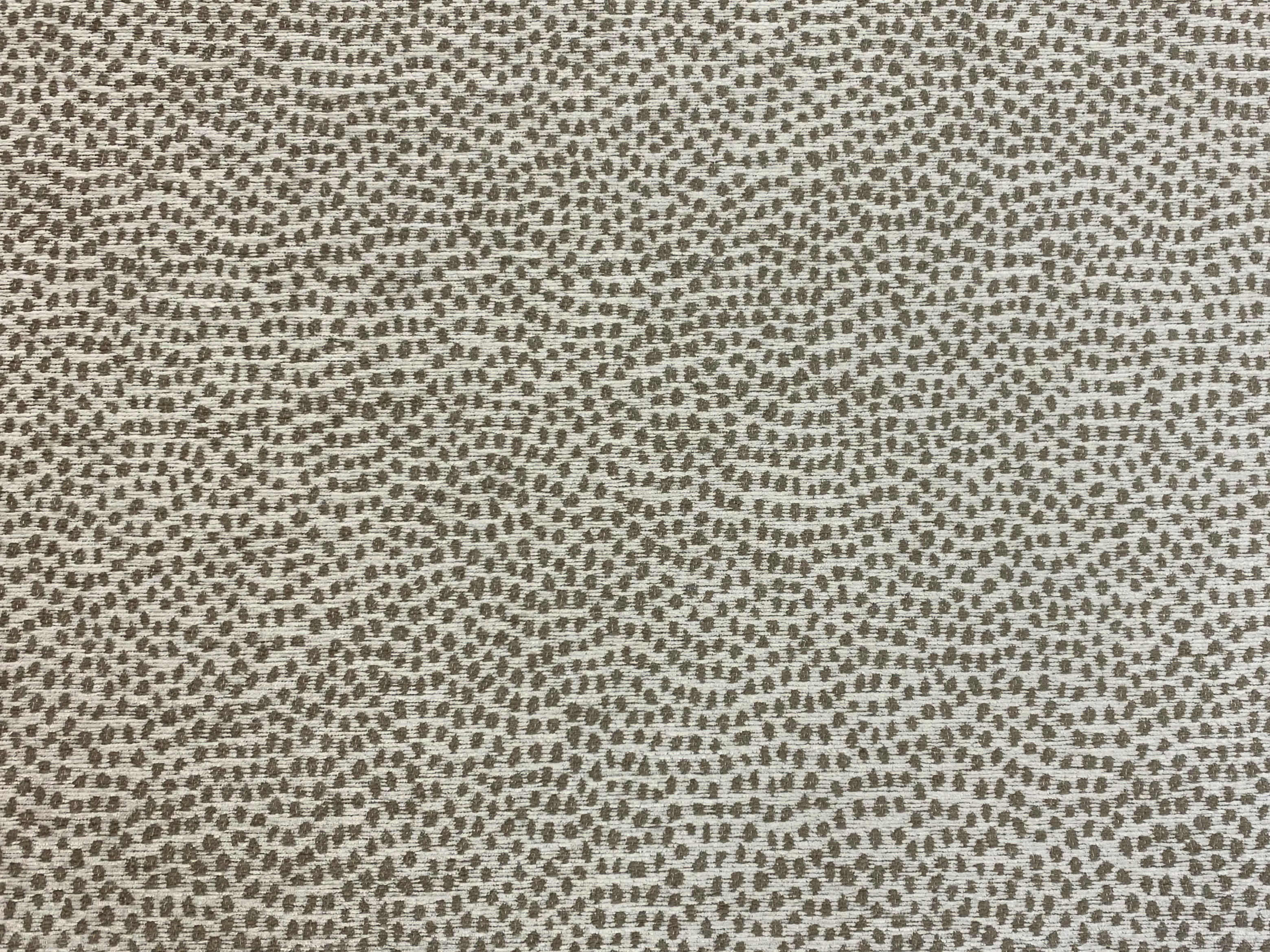 2 Yds Min Taupe Beige Off outlet White Mini Leopard Cheetah Animal Pattern Upholstery Fabric