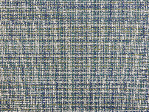 Designer Blue Turquoise Green White MCM Mid Century Modern Weave Upholstery Fabric