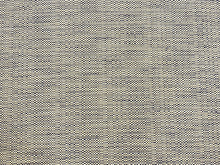 Load image into Gallery viewer, 1 3/4 Yd Designer Water &amp; Stain Resistant Navy Blue Beige Woven MCM Mid Century Modern Tweed Upholstery Fabric