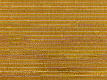 Load image into Gallery viewer, 1 1/2 Yd Designer Mustard Gold White Woven Stripe Upholstery Fabric