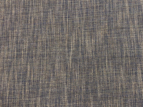 1 1/3 Yd Designer Navy Blue Taupe White MCM Mid Century Modern Tweed Upholstery Fabric