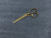 Load image into Gallery viewer, Designer Navy Blue MCM Mid Century Modern Upholstery Fabric