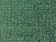 Load image into Gallery viewer, Designer Teal Blue Gold Metallic MCM Mid Century Modern Chenille Upholstery Fabric