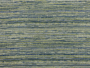 3/4 Yd Designer Blue White Green Woven MCM Mid Century Modern Upholstery Fabric
