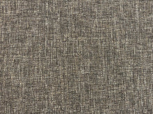 Load image into Gallery viewer, Designer Charcoal Black Brown White MCM Mid Century Modern Tweed Upholstery Fabric