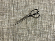 Load image into Gallery viewer, Designer Grey Beige White MCM Mid Century Modern Tweed Upholstery Fabric