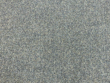 Load image into Gallery viewer, 2.5 Yards of Designer Heavy Duty Blue Grey MCM Mid Century Modern Tweed Upholstery Fabric
