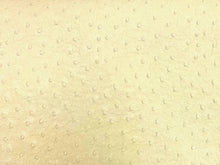 Load image into Gallery viewer, Kravet Heavy Duty Ostrich Beige Animal Pattern Faux Leather Upholstery Vinyl