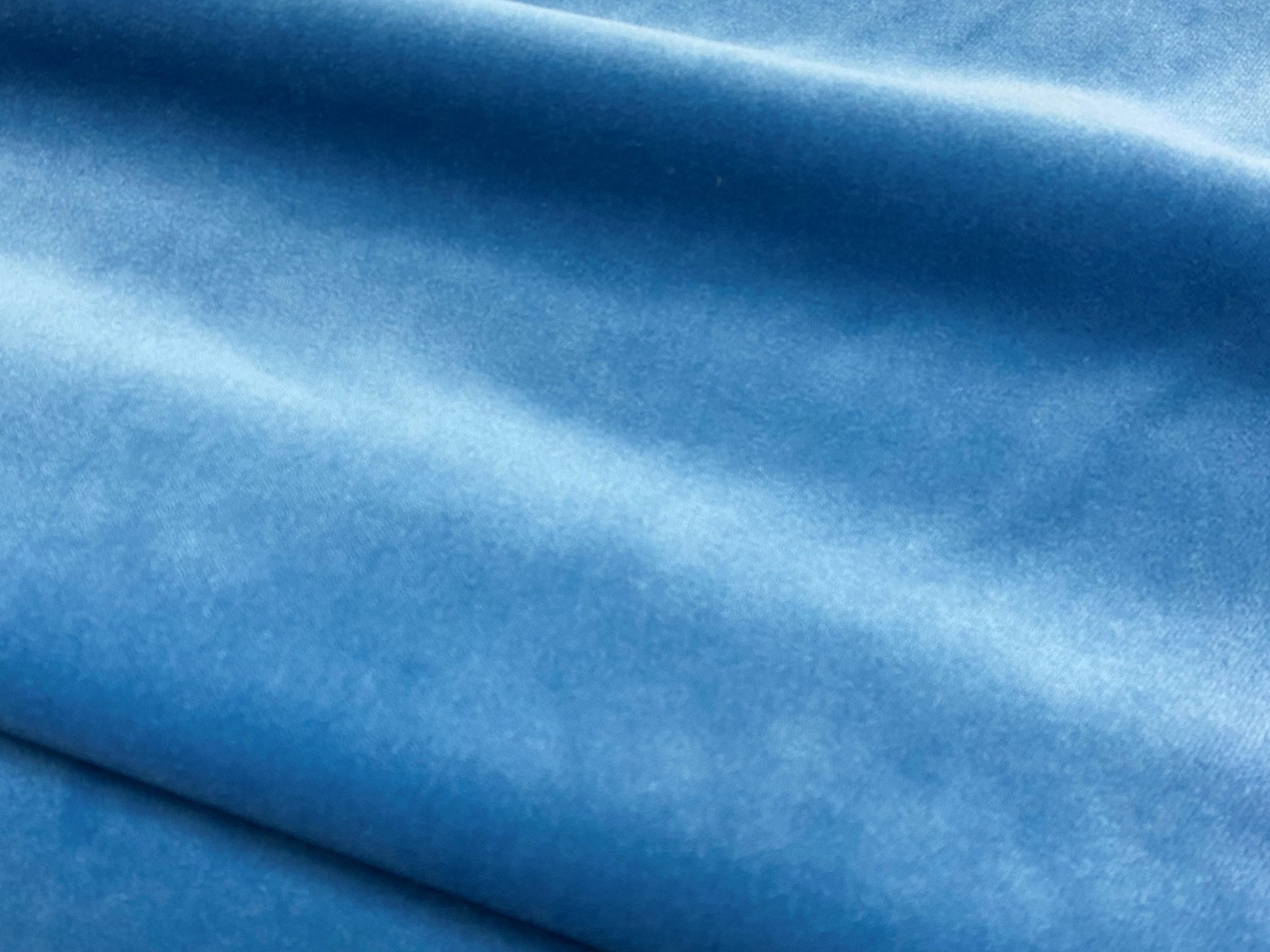 Blue Velvet Uph Fabric, Fabric Bistro, Columbia