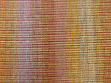 Load image into Gallery viewer, Designer Water &amp; Stain Resistant Ombre Orange Magenta Beige Upholstery Fabric