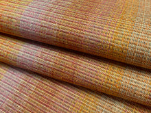Load image into Gallery viewer, Designer Water &amp; Stain Resistant Ombre Orange Magenta Beige Upholstery Fabric