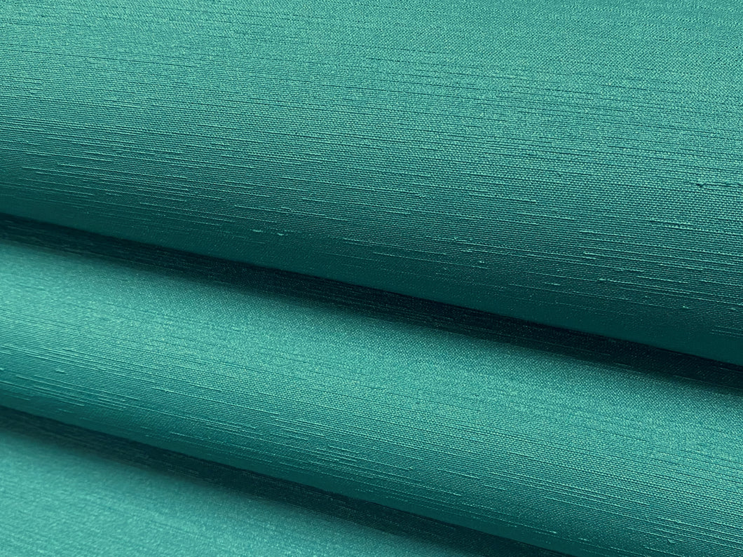 Designer Heavy Duty Seafoam Aqua Teal Faux Silk Upholstery Vinyl