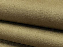 Load image into Gallery viewer, Designer Taupe Distressed Faux Leather Upholstery Suede Fabric