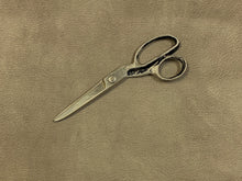 Load image into Gallery viewer, Designer Taupe Distressed Faux Leather Upholstery Suede Fabric