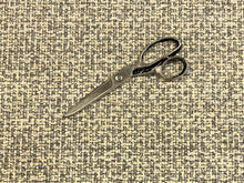 Load image into Gallery viewer, Designer Chunky Grey Cream MCM Mid Century Modern Tweed Chenille Upholstery Fabric
