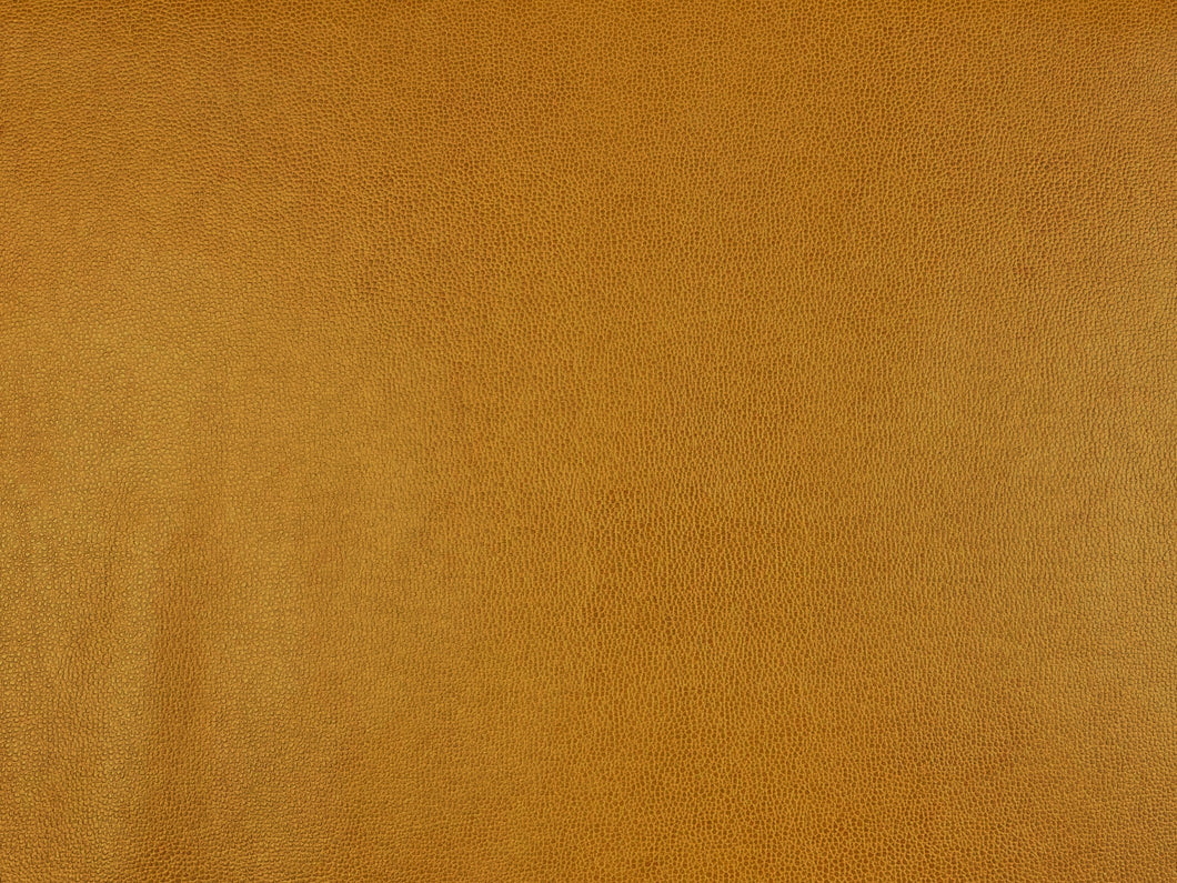 Designer Caramel Brown Animal Skin Faux Leather Upholstery Vinyl