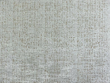 Load image into Gallery viewer, Designer Light Blue Beige Distressed MCM Mid Century Modern Chenille Upholstery Fabric
