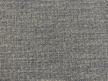 Load image into Gallery viewer, Kravet Design 35665 Navy Blue Cream MCM Mid Century Modern Tweed Upholstery Fabric