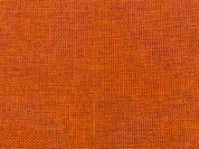 Load image into Gallery viewer, Designer Water &amp; Stain Resistant Burnt Orange Woven MCM Mid Century Modern Polypropylene Upholstery Fabric