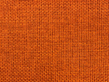 Load image into Gallery viewer, Designer Water &amp; Stain Resistant Burnt Orange Woven MCM Mid Century Modern Polypropylene Upholstery Fabric