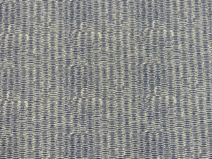 HOLLAND & SHERRY GENOA Water & Stain Resistant indoor/outdoor Royal Navy Blue White Abstract Geometric Upholstery Fabric