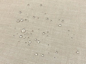 Designer Water & Stain Resistant Greige Indoor Outdoor Upholstery Drapery Fabric