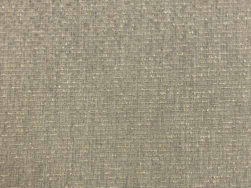 1 1/3 Yd Designer Grey Woven Nubby MCM Mid Century Modern Upholstery Fabric