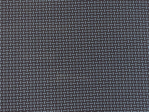 Designer Navy Blue Woven MCM Mid Century Modern Tweed Upholstery Fabric
