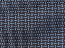 Load image into Gallery viewer, Designer Navy Blue Woven MCM Mid Century Modern Tweed Upholstery Fabric