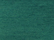 Load image into Gallery viewer, Designer Water &amp; Stain Resistant Teal Textured MCM Mid Century Modern Chenille Upholstery Fabric