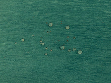 Load image into Gallery viewer, Designer Water &amp; Stain Resistant Teal Textured MCM Mid Century Modern Chenille Upholstery Fabric