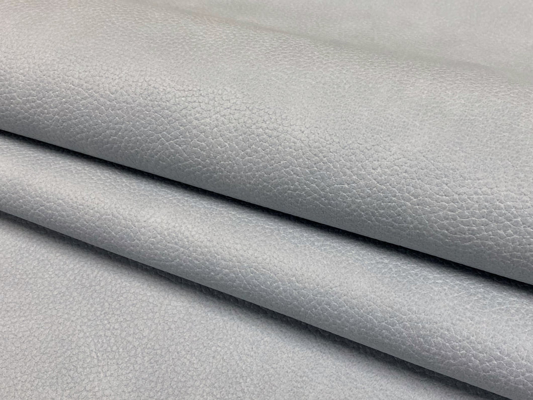 Heavy Duty Steel Grey Animal Skin Vegan Faux Leather Upholstery Vinyl