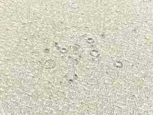 Load image into Gallery viewer, 1 1/3 Yd Designer Water &amp; Stain Resistant Oyster Beige Textured MCM Mid Century Modern Tweed Upholstery Fabric