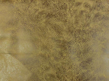 Load image into Gallery viewer, Designer Chocolate Brown Distressed Faux Leather Upholstery Vinyl
