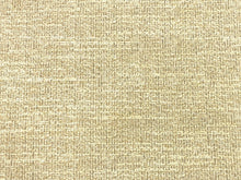 Load image into Gallery viewer, 1 3/4 Yd Designer Beige Cream Grey Textured Chenille Upholstery Fabric