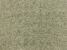 Load image into Gallery viewer, 1 3/4 Yd Designer Grey Black MCM Mid Century Modern Tweed Upholstery Fabric