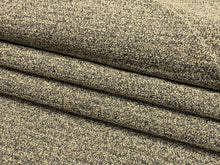 Load image into Gallery viewer, Designer Grey Beige Water &amp; Stain Resistant MCM Mid Century Modern Tweed Upholstery Fabric