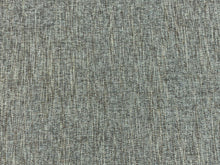 Load image into Gallery viewer, Designer Water &amp; Stain Resistant French Blue Brown Off White MCM Mid Century Modern Tweed Upholstery Fabric