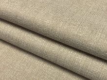 Load image into Gallery viewer, Water &amp; Stain Resistant Oatmeal Beige Stonewashed MCM Mid Century Modern Tweed Upholstery Fabric