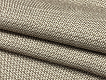 Load image into Gallery viewer, Designer Taupe Cream MCM Mid Century Modern Tweed Upholstery Fabric