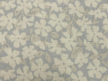 Load image into Gallery viewer, Victoria Hagan Jasmine&#39;s Jewel Dusk Lilac Cream Linen Floral Upholstery Drapery Fabric