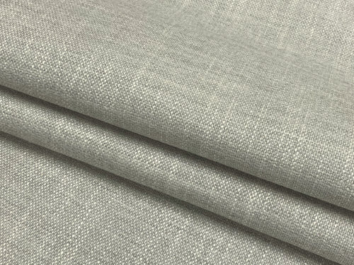 1 1/3 Yd Designer Silver Grey Heavy Duty Belgian Linen Upholstery Fabric