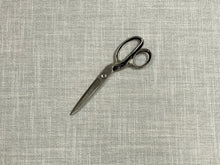 Load image into Gallery viewer, 1 1/3 Yd Designer Silver Grey Heavy Duty Belgian Linen Upholstery Fabric