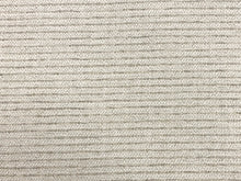 Load image into Gallery viewer, Designer Cream Beige Oatmeal Stripe Upholstery Fabric