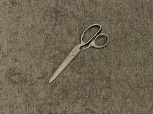 Load image into Gallery viewer, Designer Water &amp; Stain Resistant Grey Olive MCM Mid Century Modern Chenille Upholstery Fabric