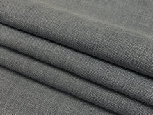 Load image into Gallery viewer, Designer Heavy Duty Steel Blue Grey Belgian Linen Upholstery Fabric