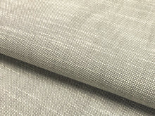 Load image into Gallery viewer, Designer Water &amp; Stain Resistant Grey MCM Mid Century Modern Tweed Upholstery Fabric