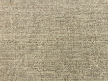 Load image into Gallery viewer, 1 1/3 Yd Designer Beige Grey Cream MCM Mid Century Modern Tweed Chenille Upholstery Fabric