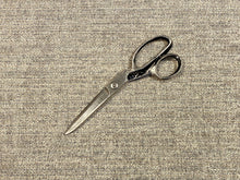 Load image into Gallery viewer, 1 1/3 Yd Designer Beige Grey Cream MCM Mid Century Modern Tweed Chenille Upholstery Fabric